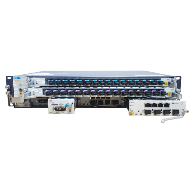 High Performance ZTE C620 OLT GPON EPON Optical Line Terminal 1U 2U Rack Mount Gigabit Fiber Equipment with PoE Power Supply