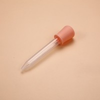 5ML bébé compte-gouttes en Silicone avec échelle 5ML Silicone liquide compte-gouttes liquide alimentaire compte-gouttes en plastique Silicone Pipette