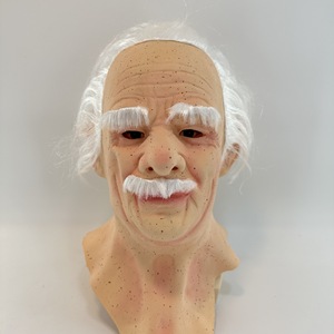 <span class=keywords><strong>Masque</strong></span> en latex d'horreur tête <span class=keywords><strong>de</strong></span> vieil homme chauve, perruque <span class=keywords><strong>de</strong></span> grand-père faite à la main pour Halloween, directement <span class=keywords><strong>de</strong></span> l'usine - Product Image 3