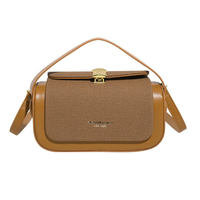 Sac à bandoulière Luxe Hiver Automne, Sac Fourre-tout Femme de Luxe en PU, Sac à Main Tendance Léger et Ouvert