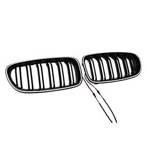2011-2016 5 Series F10 Led Đèn Pha Điều kiện Mới phía trước đèn pha sáng lưới đôi dòng sao băng mô hình 12V 6000K màu - Product Image 1