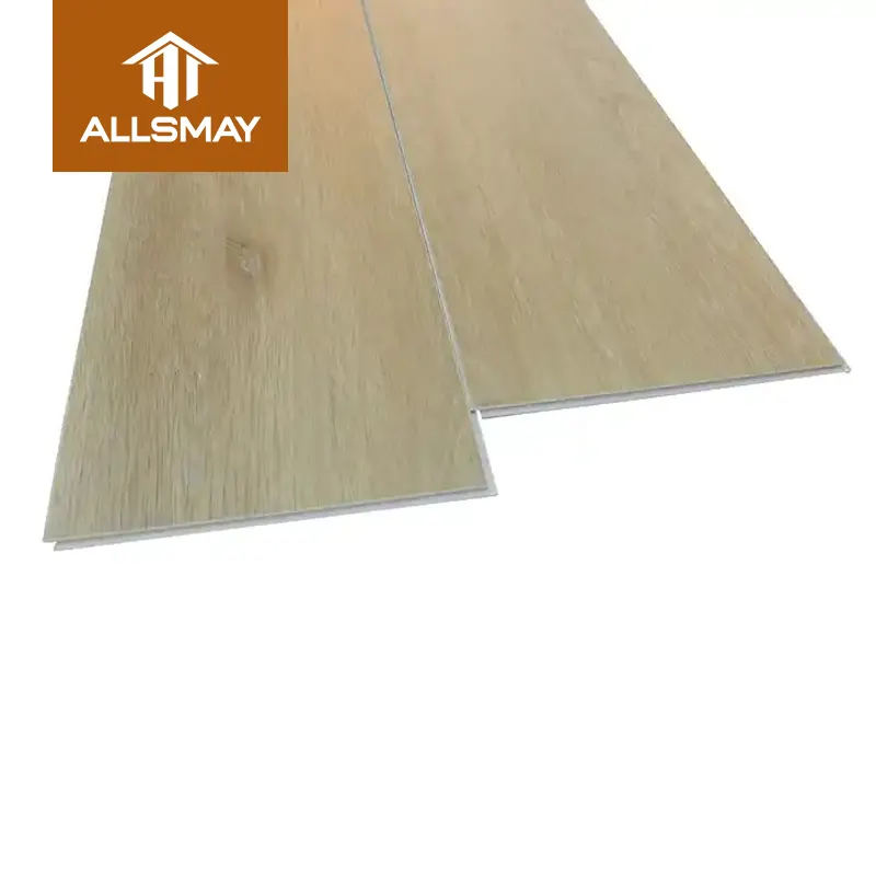 Allsmay Prix d'usine Revêtement de sol imperméable en plastique PVC vinyle Revêtement de sol stratifié en bois