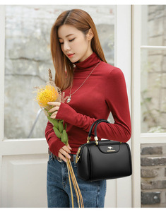 Nouveau Sac à Main Femme Bandoulière Sac Boston en PU Tendance Confortable pour le Quotidien - Product Image 2