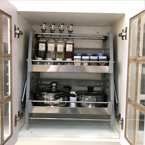 Accesorios de Cocina, Cesta Elevadora, Estantes Extraíbles, Elevador de Gabinete, Cesta Elevadora - Product Image 5