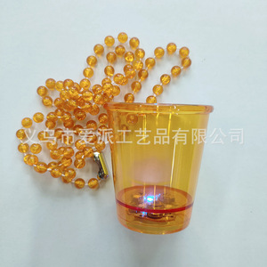 Vaso con cuentas de Halloween con luz LED, funciona con pilas, decoración para fiestas de cumpleaños - Product Image 5