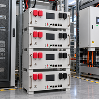Batterie de stockage d'énergie LiFePO4 montée sur rack pour projets photovoltaïques commerciaux, distributeurs solaires et entreprises EPC