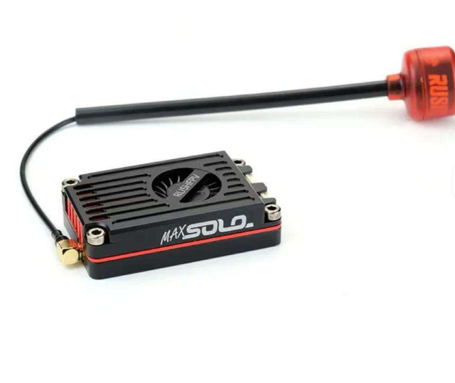 MAX SOLO High-Power 2.5W Analog Image Transmission FPV Drone Accessory with CNC Metal Housing and Image Transmission