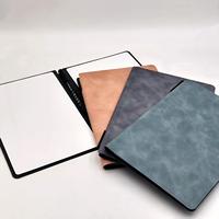 Tableau d'écriture réutilisable pour étudiants, couverture en PU, format A5, imperméable, effaçable, bloc-notes avec stylo et chiffon d'effacement