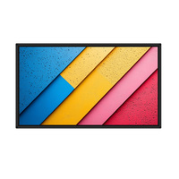 Écran publicitaire interactif HDFocus intérieur Smart Touch avec performances WiFi Full HD 1920x1080 pour une utilisation au détail