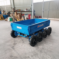 Chariot de transport tout-terrain télécommandé agricole CE, capacité de charge 500 kg, vente en gros usine