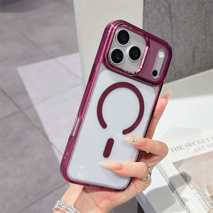 เคสใส Precious Hole Crystal Clear สำหรับ iPhone 18 Air 17 E 16 15 14 13 12 Pro Max Plus รองรับการชาร์จแม่เหล็ก ป้องกันแรงกระแทก ผลิตจากอะคริลิก - Product Image 1