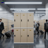 JMDS-1502 415 Casier en PVC ABS étanche, résistant à l'humidité, fourni par l'usine, meilleur prix, longue durée de vie, pour gare, métro, aéroport, station