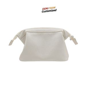 Vente en gros personnalisation grande capacité sacs à cosmétiques de maquillage sac à cosmétiques en cuir organisateur de sac à cosmétiques - Product Image 1