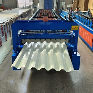 Máquina formadora de rollos de pista y perno ajustable Máquina formadora de rollos de perfil U de perfil <span class=keywords><strong>C</strong></span> - Product Image 2
