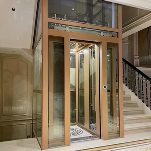 مصعد منزلي صغير كامل بسعة 200 كجم، مصعد هيدروليكي سكني للشقق والفلل للاستخدام الشخصي مع هيكل من الفولاذ المقاوم للصدأ - Product Image 3