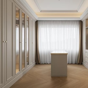 Armario Modular Blanco Premium BALOM, Armario de Madera con Cajones y Estantes para Organización del Dormitorio - Product Image 3