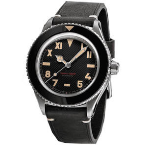 Montre automatique de luxe pour homme, en acier inoxydable 316L, verre saphir, 10 ATM, mouvement japonais, bracelet en cuir - Product Image 3