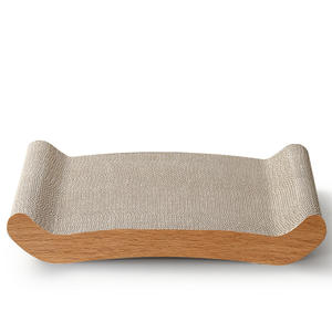 Atacado Arranhador para Gatos em Papelão Ondulado Resistente a Arranhões, Formato de Osso, com Design de Sofá e Cama - Product Image 1