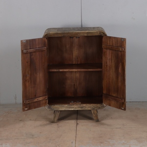 Modern Bedroom Wooden Bedside Table with Open Shelf and Storage <b>Drawer</b> Decorative <b>Side</b> Cabinet Furniture for Living Spaces - Product Image 5