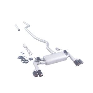 Kit d'échappement Cat-Back à quatre sorties avec soupape électronique pour BMW 420i F32 2.0T N20 2015, garantie 3 ans, certifié CE T304 - Product Image 4