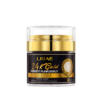 Crème blanchissante coréenne ODM/OEM hydratante améliorant les plis nasogéniens Crème pour le visage éclaircissante pour l'élimination des taches foncées en or 24 carats pour femmes