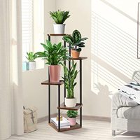 Étagère à fleurs à plusieurs niveaux porte-plantes présentoir jardinière supports pour Patio jardin balcon chambre salon