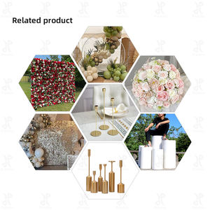 Versprechen Phantasie einfache konische Kerzenhalter Metall galvani siert Gold Silber Kerzenhalter - Product Image 5