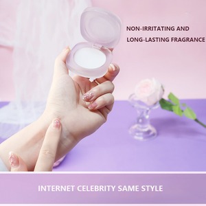 Hot Selling Custom 2 Scents Solid Fresh Perfume Balm Long-lasting Body Scent Solid Fragrance Easy Portable Zero Alcohol - Product Image 4