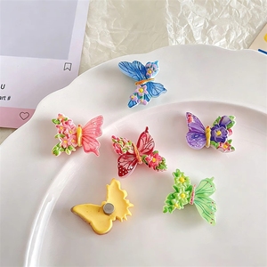 Wholesale Colorful Floral 3D Resin Magnetic Refrigerator <b>Sticker</b> Fridge Magnet Cute Home Decor Gift - Product Image 2