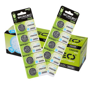 แบตเตอรี่ลิเธียมแบบเหรียญ Cuanen CR2032 3v สำหรับเมนบอร์ด กุญแจรถ นาฬิกา 5 ก้อนต่อแพ็ค - Product Image 5