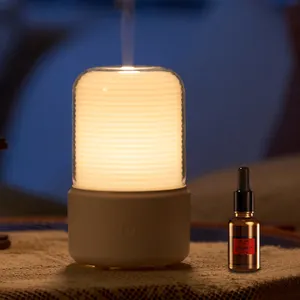Dalam stok multifungsi lampu malam minyak esensial aromaterapi pelembap rumah ultrasonik penyebar Aroma elektrik untuk kamar tidur