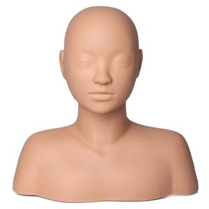 Molle Del Silicone <span class=keywords><strong>Testa</strong></span> Pratica Mannequin di Agopuntura di Massaggio Dei Punti di Agopuntura <span class=keywords><strong>Testa</strong></span> di Formazione con la Spalla <span class=keywords><strong>per</strong></span> la Gestione Della Pelle di Bellezza - Product Image 3