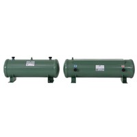 Receptor horizontal de líquido refrigerante de alta eficiencia Nueva unidad de almacenamiento de líquido para sistemas de aire acondicionado