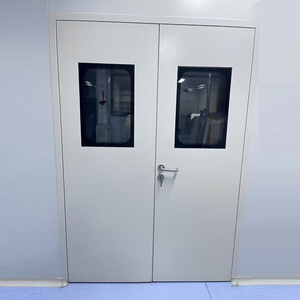 <span class=keywords><strong>Porte</strong></span> en acier pour atelier sans poussière, antibactérienne et étanche aux intempéries, idéale pour les laboratoires médicaux - Product Image 2