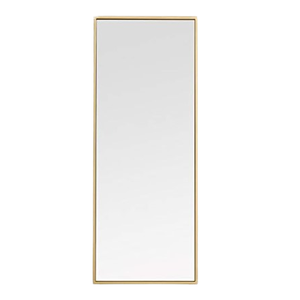 Modern Style Compact Shaped Eco-Friendly Handmade Gold Finish 4.0mm Thick Home Decor <b>Wall</b> <b>Mirror</b> <b>for</b> <b>Bedroom</b> Glass Material - Product Image 1