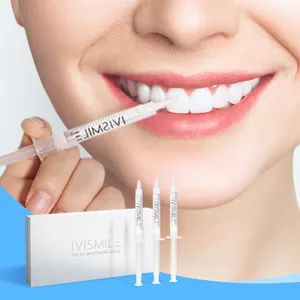 Professionnel 16% 35% Hp 24k Or Gel Désensibilisé Blanchiment Des Dents Peroxite D'hydrogène/Non Peroxyde Blanchiment Des Dents Gel Stylo