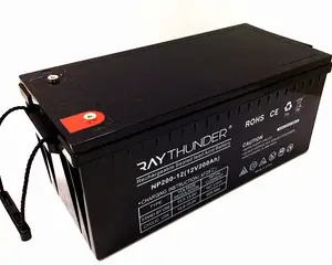 阿里巴巴电动太阳能电池板12v 200ah AGM可充电核电池