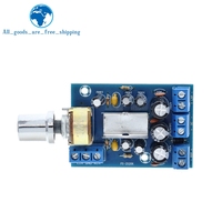 TZT TEA2025B Mini carte amplificateur Audio double stéréo 2.0 canaux carte amplificateur pour PC haut-parleur 3W + 3W 5V 9V 12V KIT de bricolage de voiture