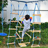 Suspension sensorielle formation balançoire jeu sensoriel balançoire en bois enfant en bas âge équilibre vestibulaire exercice jouets garderie intérieur en gros