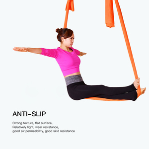 <span class=keywords><strong>Hamac</strong></span> de yoga aérien en tissu de nylon <span class=keywords><strong>Hamac</strong></span> de pilates à inversion anti-gravité <span class=keywords><strong>avec</strong></span> balançoire volante pour une utilisation intérieure et extérieure - Product Image 6