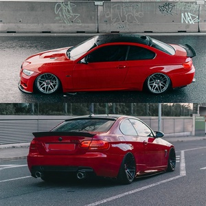 Aileron arrière en fibre de carbone poli style LB pour BMW Série 3 E92 Coupé & E92 M3 (2005-2013) - Pose adhésive - Product Image 4