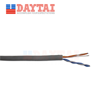 Câble LAN Cat5E 2 paires 305M UTP SFTP FTP en cuivre CCA Cat5E à prix compétitif