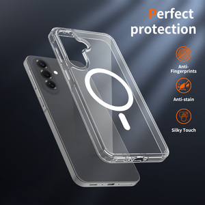 Funda Magnética Transparente <span class=keywords><strong>para</strong></span> <span class=keywords><strong>Samsung</strong></span> <span class=keywords><strong>Galaxy</strong></span> A37, Anti-Rayones, Delgada, TPU+PC 2 en 1, a Prueba de Golpes, <span class=keywords><strong>para</strong></span> <span class=keywords><strong>Samsung</strong></span> <span class=keywords><strong>Galaxy</strong></span> A37 - Product Image 2