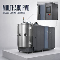 Machine de revêtement PVD multi-arc pour l'acier inoxydable, les montres, les articles sanitaires