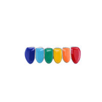 Hip Hop personnalisé or arc-en-ciel dents Grillz De Dent haut bas coloré diamant Grills dentaire Vampire Grillz pour dents