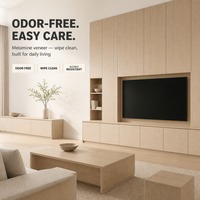 Panneau de fibres à densité moyenne standard E1 de 4x8 pieds, panneau de fibres standard pour meubles et décoration à prix compétitif