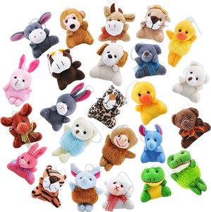 Lote de 24 Mini Peluches de Animales de Alta Calidad de 3 Pulgadas, Llaveros de Peluche, Premios de Carnaval, Regalos Escolares, Recuerdos de San Valentín, Algodón PP - Product Image 3