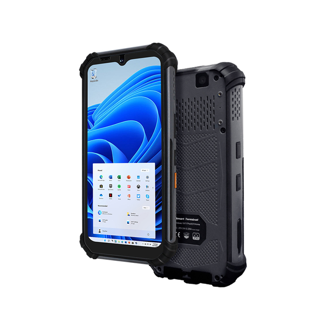 OEM ODM 6.5 Inch Windows 11 Rugged Phone Industrial Handheld Rugged PDA Industrial Pocket PC With Barcode Scanner Option