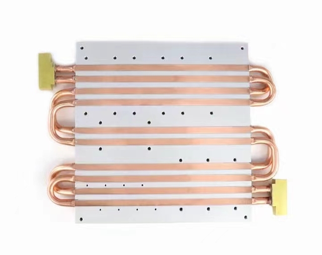 Professional Aluminum Liquid Cooling Heatsink for 500W IGBT Liquid Cold Plate