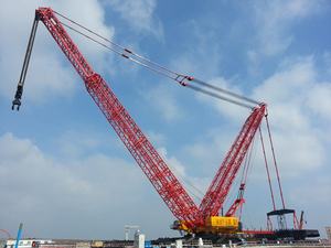 Hoisting <b>Crane</b> 260 Ton Crawler <b>Crane</b> Scc2600A with Top Engine - Product Image 6